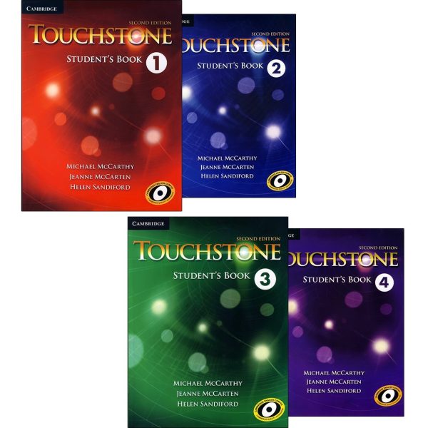 مجموعه چهار جلدی تاچ استون کتاب انگلیسی Touchstone student pack