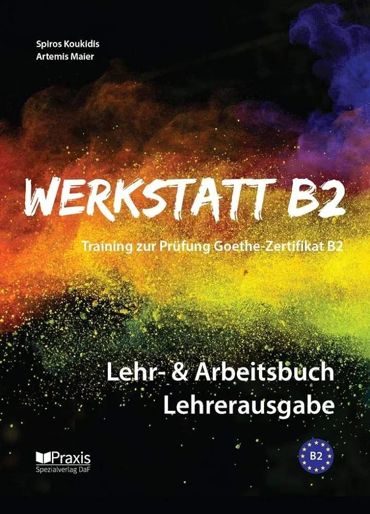 ورکشتات B2 کتاب آلمانی werkstatt B2 Lehr- & Arbeitsbuch Lehrerausgabe