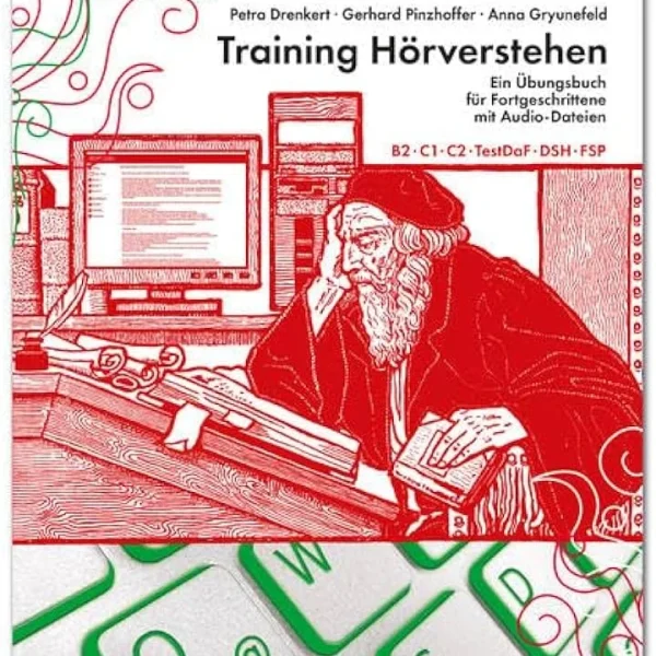 یونی زیشا 2 کتاب آلمانی Uni Sicher Deutsch Training Hörverstehen 2