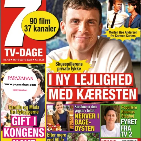 مجله دانمارکی 7TV-Dage - 17 Oktober 2023 (چاپ رنگی)