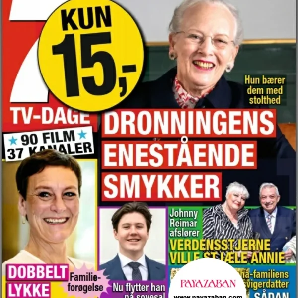 مجله دانمارکی 7TV-Dage 2021-08-09 (چاپ رنگی)
