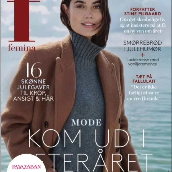 مجله دانمارکی Femina Denmark - Uge 46 - 16 November 2023 (چاپ رنگی)