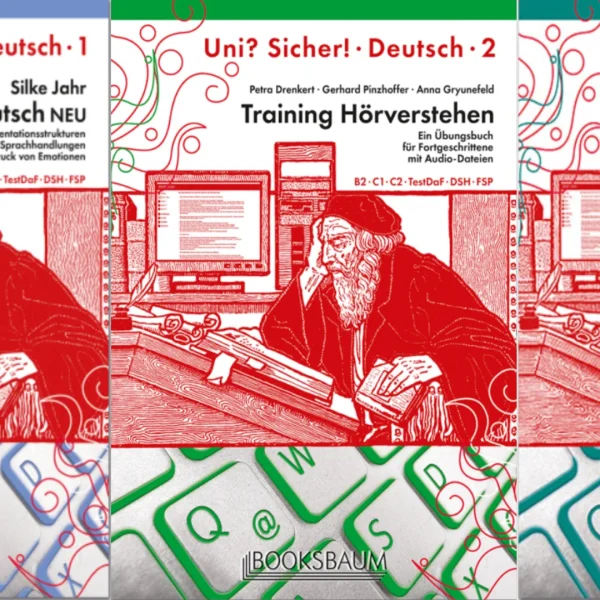 مجموعه 3 جلدی یونی زیشا کتاب آلمانی Uni Sicher Deutsch