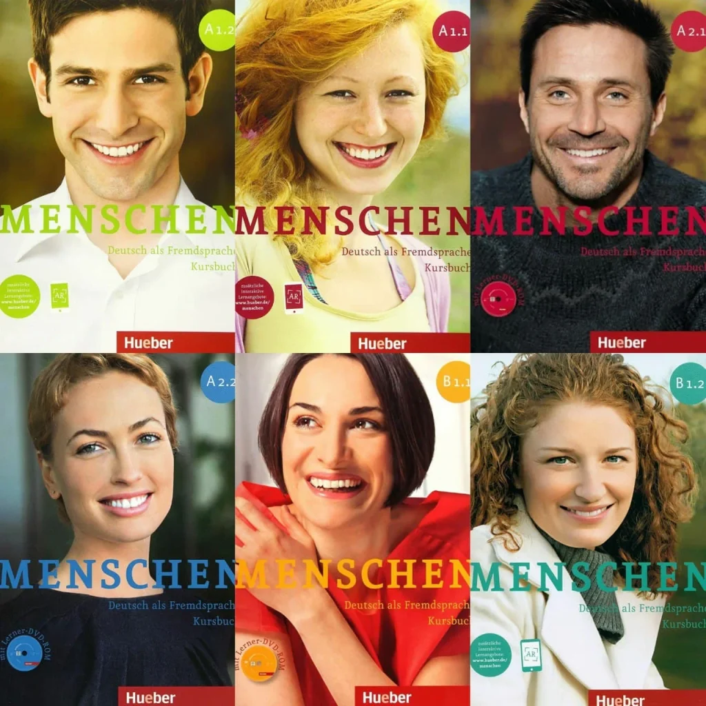 مجموعه 6 جلدی منشن کتاب آلمانی Menschen pack