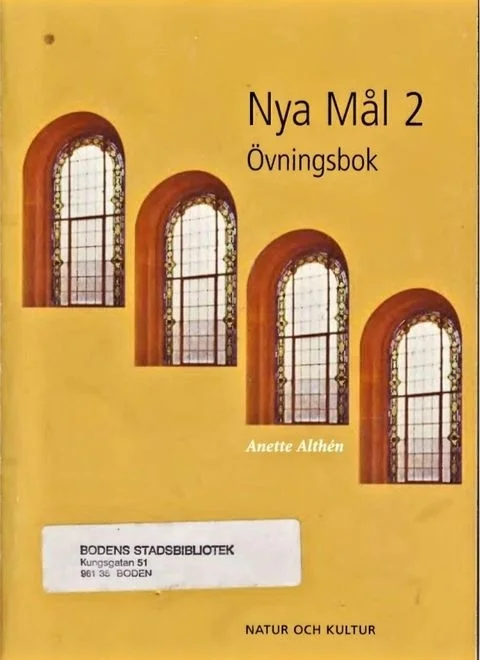 نیا مال 2 کتاب سوئدی Nya Mal 2 ovningsbok (کتاب تمرین)