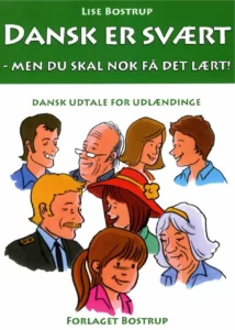 کتاب دانمارکی Dansk er svært - men du skal nok få det lært به همراه فایل صوتی