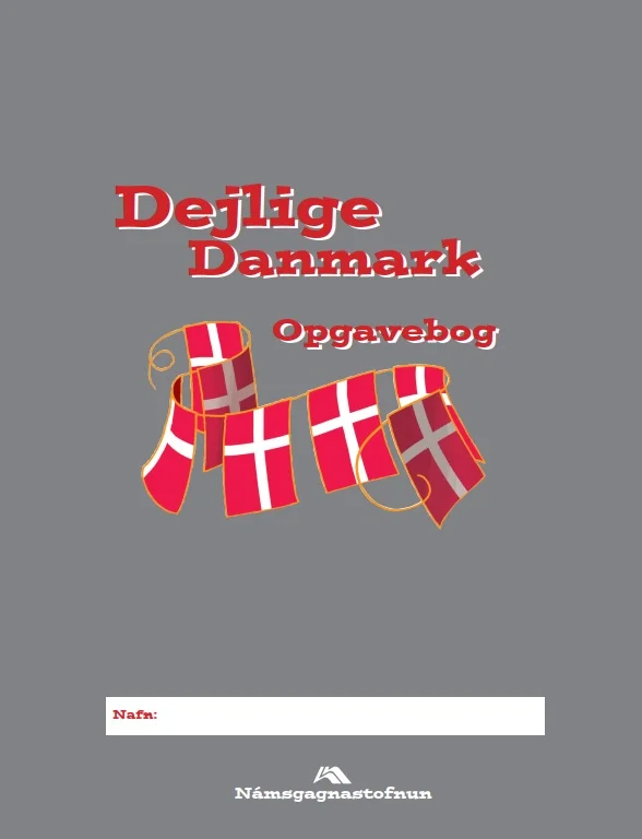 کتاب دانمارکی Dejlige Danmark Opgavebog (کتاب تمرین)