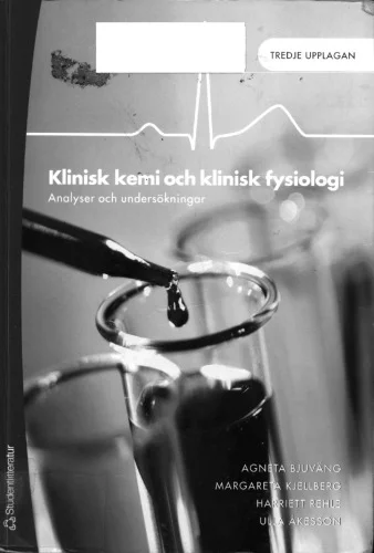 کلینیک شیمی او کلینیک فیزیولوژی کتاب سوئدی Klinisk kemi och klinisk fysiologi