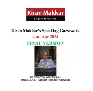 خرید کتاب زبان انگلیسی Kiran Makkar Speaking Guesswork Jan-Apr 2024 Final Version با بهترین قیمت