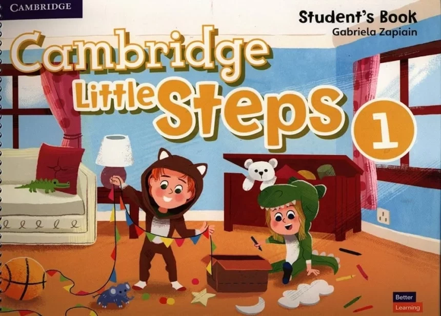 کتابهای Cambridge Little Steps در سه سطح ارائه میشوند