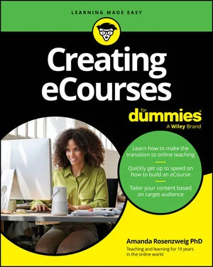 کریتینگ ای کورسز فور دامیز کتاب انگلیسی Creating eCourses For Dummies