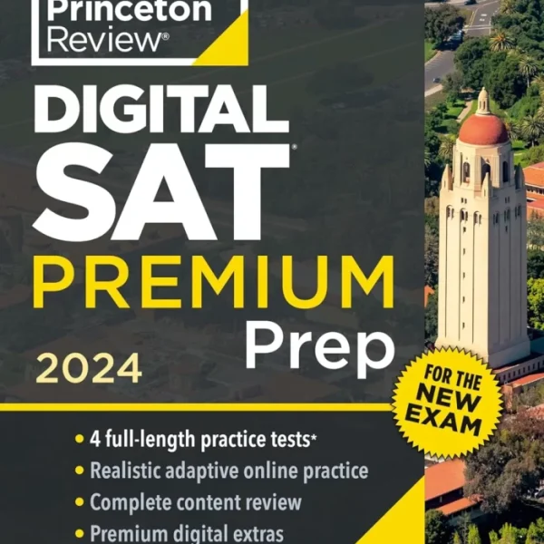 دیجیتال اس ای تی پریمیوم پرپ | کتاب انگلیسی Princeton Review Digital SAT Premium Prep 2024