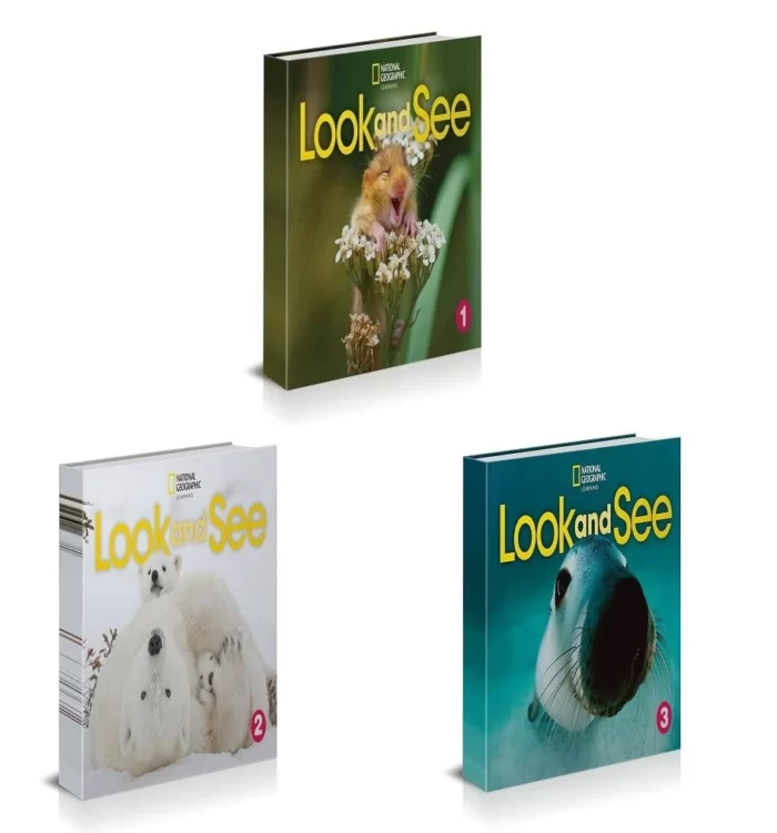 مجموعه 3 جلدی لوک اند سی کتاب انگلیسی Look and See