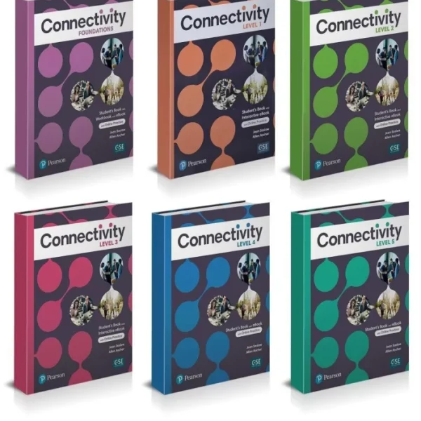 مجموعه 6 جلدی کانکتیویتی کتاب انگلیسی connectivity pack