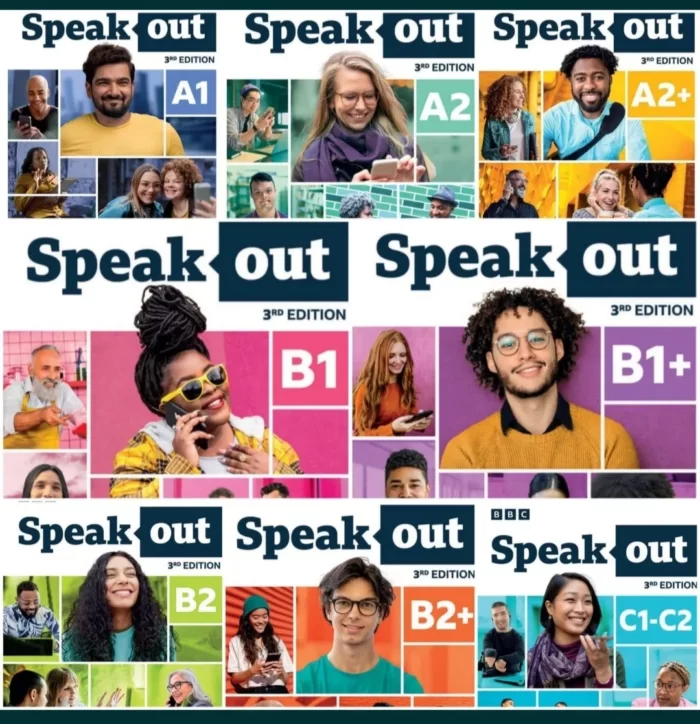 مجموعه 8 جلدی اسپیک اوت | کتاب انگلیسی Speakout pack 3rd Edition