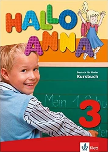هالو آنا 3 کتاب آلمانی Hallo Anna 3 Lehrbuch + Arbeitsbuch