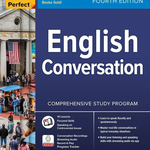 پرکتیس میکس پرفکت انگلیش کانورسیشن کتاب انگلیسی Practice Makes Perfect English Conversation 4th ویرایش چهارم