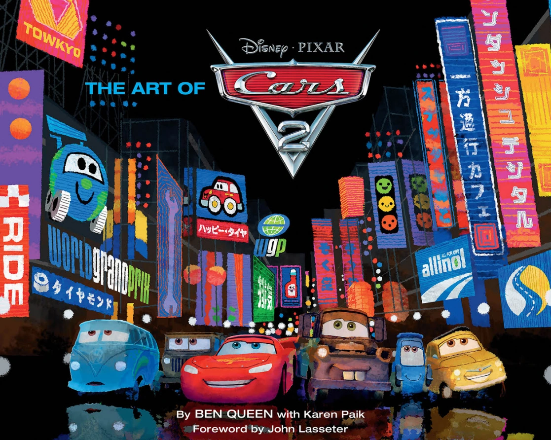 آرت بوک ماشین ها | The Art of Cars 2