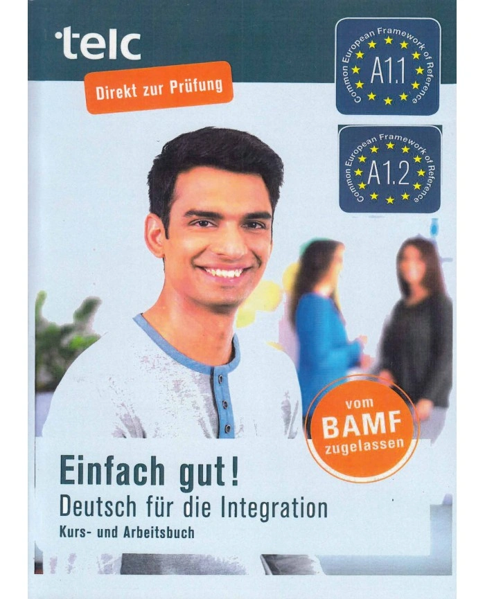 خرید کتاب آلمانی einfach gut telc direkt zur prufung a1.1 a1.2