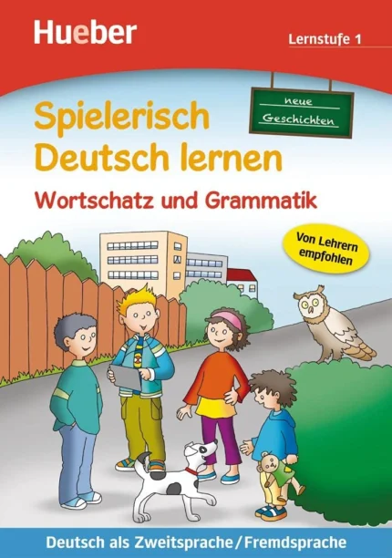 خرید کتاب زبان آلمانی Spielerisch Deutsch lernen: Wortschatz und Grammatik با بهترین قیمت