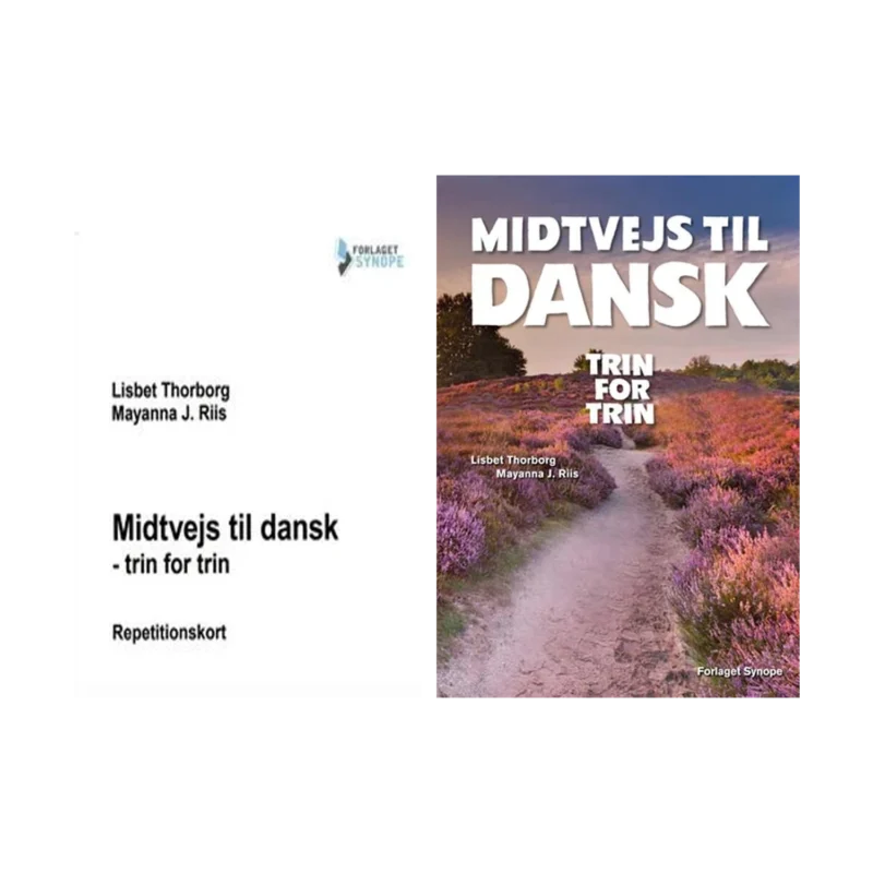 خرید پک کتاب میدوج تیل دانسک Midtvejs til dansk-trin for trin