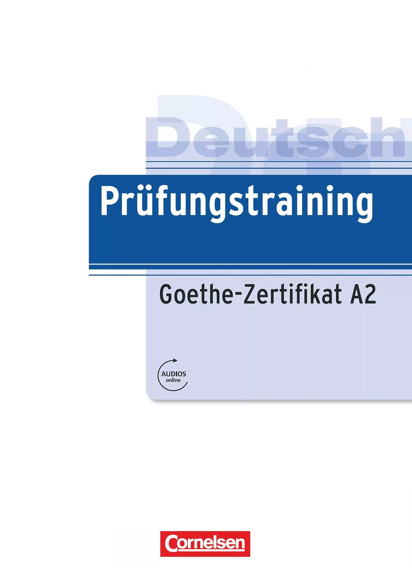 پروفونگ ترینینگ A2 | خرید کتاب آزمون آلمانی Prufungstraining Goethe-Zertifikat A2 با تخفیف ویژه
