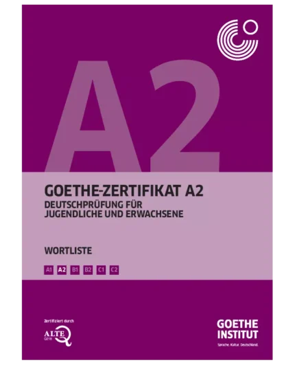 Goethe-Zertifikat A2 - Wortliste