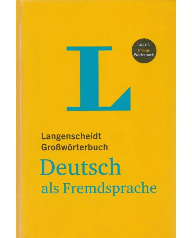 لانگنشاید گروب ورتربوخ | خرید کتاب دیکشنری آلمانی Langenscheidt Grobworterbuch Deutsch als Fremdsprache با بهترین قیمت
